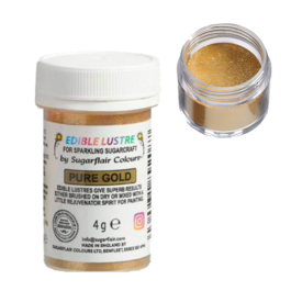 BRILLO COMESTIBLE SUGARFLAIR - PURE GOLD / ORO PURO (4 G)