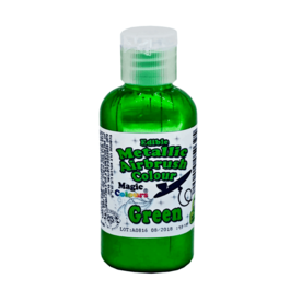 COLORANTE METALIZADO AEROGRAFO MAGIC COLOURS VERDE - GREEN 55 ML