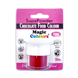 COLORANTE EN POLVO PARA CHOCOLATE MAGIC COLOURS ROSA - PINK 10 ML