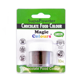 COLORANTE EN POLVO PARA CHOCOLATE MAGIC COLOURS VERDE - GREEN 10 ML