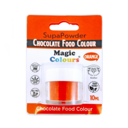 COLORANTE EN POLVO PARA CHOCOLATE MAGIC COLOURS NARANJA - ORANGE 10 ML