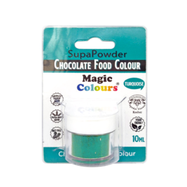 COLORANTE EN POLVO PARA CHOCOLATE MAGIC COLOURS TURQUESA - TURQUOISE 10 ML