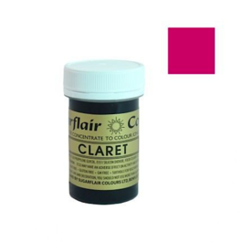 COLORANTE EN PASTA ESPECTRAL SUGARFLAIR - CLARET / CLARETE 25 G