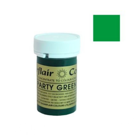 COLORANTE EN PASTA ESPECTRAL SUGARFLAIR - PARTY GREEN / VERDE FIESTA 25 G