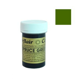 COLORANTE EN PASTA ESPECTRAL SUGARFLAIR - SPRUCE GREEN / VERDE ABETO 25 G