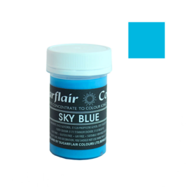 COLORANTE EN PASTA PASTEL SUGARFLAIR - SKY BLUE / AZUL CIELO 25 G