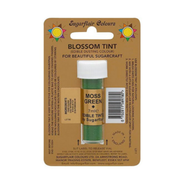 COLORANTE EN POLVO MATE SUGARFLAIR - MOSS GREEN / VERDE MUSGO 7 ML