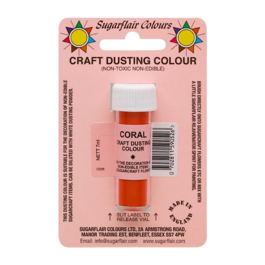 COLORANTE EN POLVO CRAFT SUGARFLAIR - CORAL 7 ML