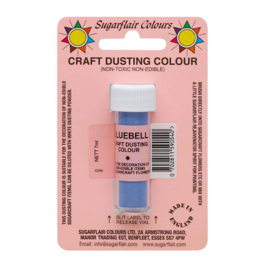 COLORANTE EN POLVO CRAFT SUGARFLAIR - BLUEBELL / AZUL CAMPANILLA 7 ML