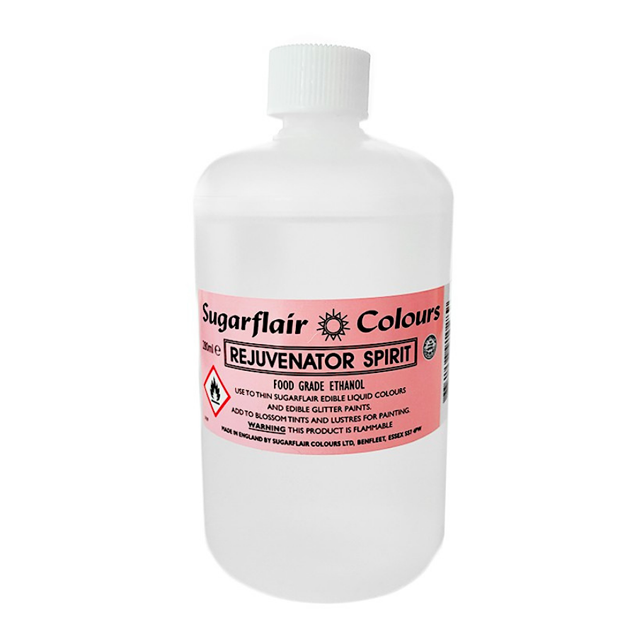 ALCOHOL ALIMENTARIO REJUVENATOR SPIRIT SUGARFLAIR PASTKOLOR SWEETKOLOR 280  ML