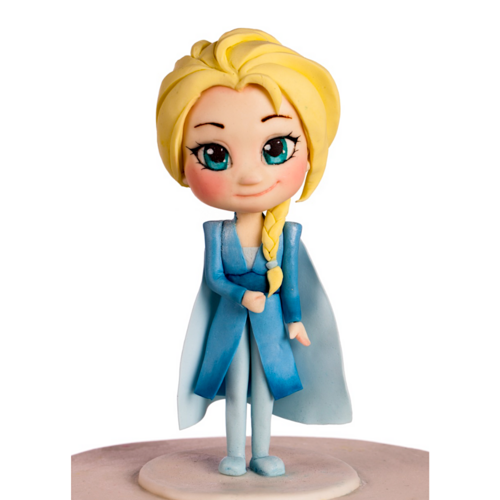 SET TUTORIAL PARA FIGURAS "BY SILVIA MANCINI" - SNOW QUEEN / ELSA