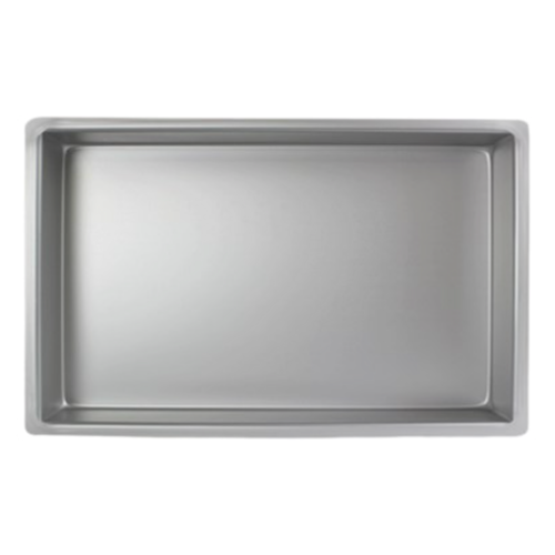 MOLDE DE ALUMINIO ANODIZADO RECTANGULAR PME - 25,4 X 38,1 CM / H 10,2 CM