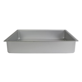 MOLDE DE ALUMINIO ANODIZADO RECTANGULAR PME - 17,7 X 27,9 CM / H 10,2 CM