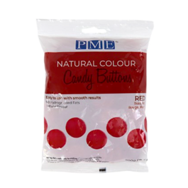 CANDY BUTTONS PME - NATURAL RED / ROJO NATURAL