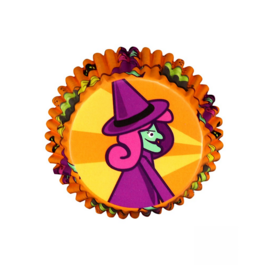 CAPSULAS CUPCAKES PME - BRUJAS HALLOWEEN