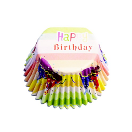 CAPSULAS CUPCAKES PME - GORROS "HAPPY BIRTHDAY"