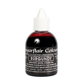 COLORANTE AEROGRAFO SUGARFLAIR - BURGUNDY / BURDEOS 60 ML