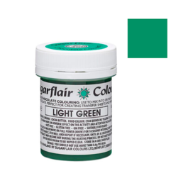 COLORANTE PARA CHOCOLATE SUGARFLAIR - LIGHT GREEN / VERDE CLARO 35 G