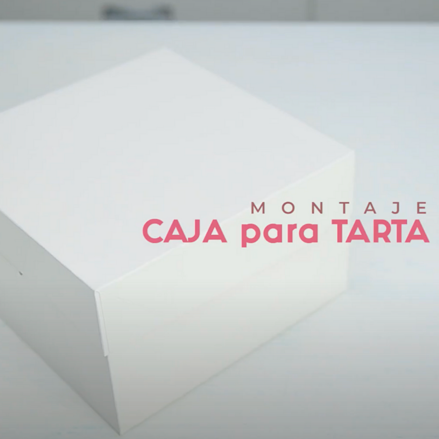 CAJA PARA TARTA CUADRADA BLANCA - 40 CM (SIN EMBLISTAR)