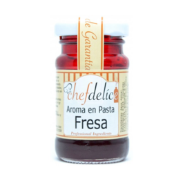 AROMA EN PASTA CHEFDELICE - FRESA 50 G