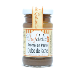 AROMA EN PASTA CHEFDELICE - DULCE DE LECHE 50 G