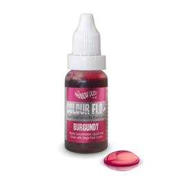 [P. CADUC.] COLORANTE LIQUIDO "FLO" RAINBOW DUST - BURGUNDY / BURDEOS 19 G