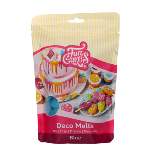 DECO MELTS FUNCAKES AZULES 250 G