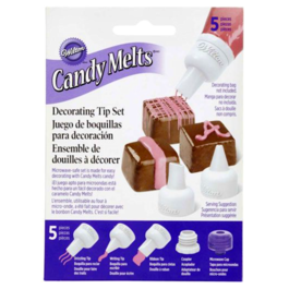 SET BOQUILLAS PARA DECORAR CON CANDY MELTS - WILTON