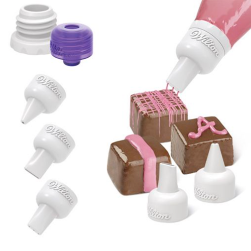 SET BOQUILLAS PARA DECORAR CON CANDY MELTS - WILTON