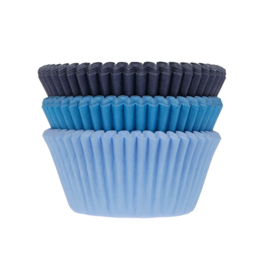 SET CAPSULAS CUPCAKE "HOUSE OF MARIE" - AZULES