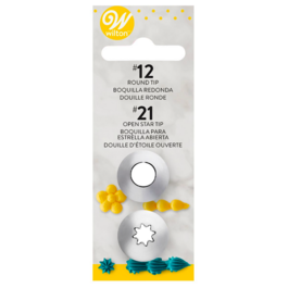 SET BOQUILLAS WILTON - #12 Y #21