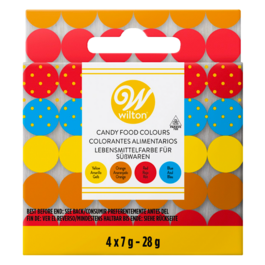 SET 4 COLORANTES PARA CHOCOLATE WILTON