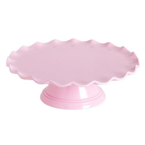 CAKE STAND PARA TARTAS GRANDE BLANCO ALLC MELAMINA BRILLANTE PASTKOLOR