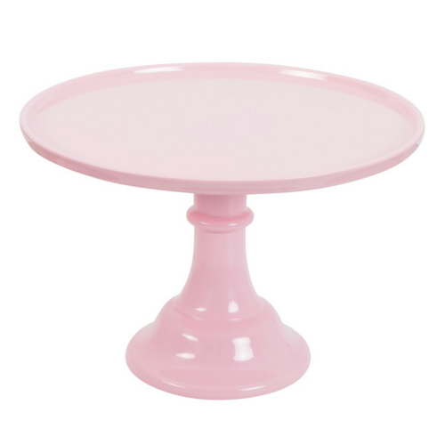 CAKE STAND PARA TARTAS PEQUEÑO AMARILLO ALLC MELAMINA BRILLANTE PASTKOLOR