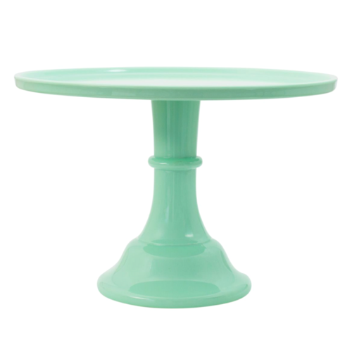 CAKE STAND PARA TARTAS PEQUEÑO AMARILLO ALLC MELAMINA BRILLANTE PASTKOLOR