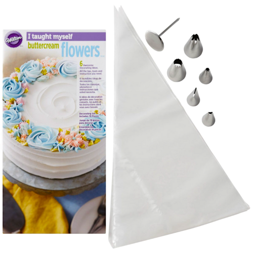 SET PARA FLORES DE BUTTERCREAM WILTON