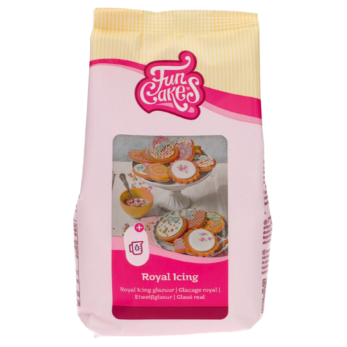 PREPARADO FUNCAKES PARA "ROYAL ICING" (GLASA REAL) 450 G