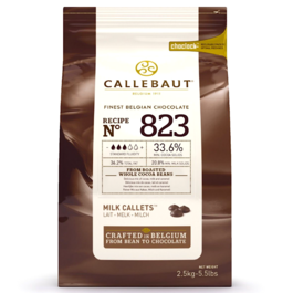 CALLETS DE CHOCOLATE CON LECHE CALLEBAUT 2,5 KG