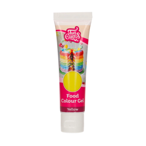 COLORANTE EN GEL DE FUNCAKES - YELLOW / AMARILLO 30 G