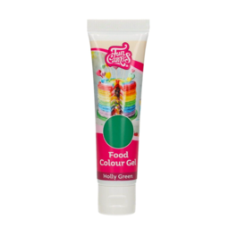 COLORANTE EN GEL DE FUNCAKES - HOLLY GREEN / VERDE ACEBO 30 G