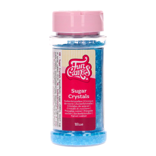 CRISTALES DE AZUCAR FUNCAKES - AZULES 80 G