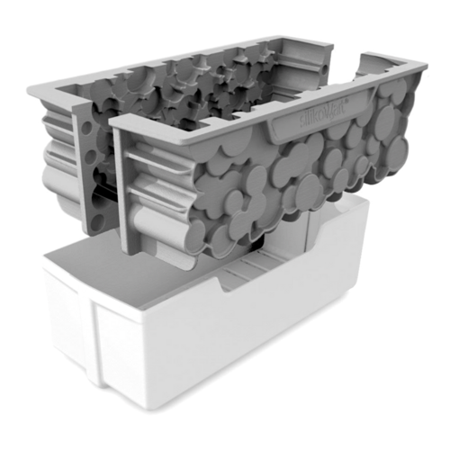 MOLDE SILICONA 3D SILIKOMART - FORET