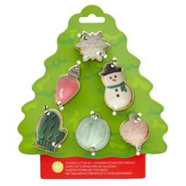 SET CORTADORES WILTON - ARBOL NAVIDAD