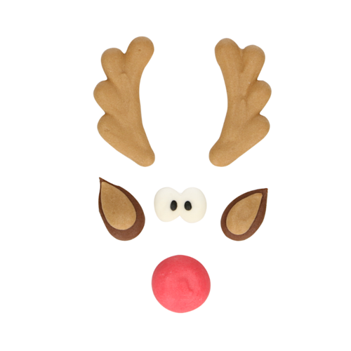 [P. CADUC.] DECORACIONES DE AZUCAR FUNCAKES - RUDOLPH