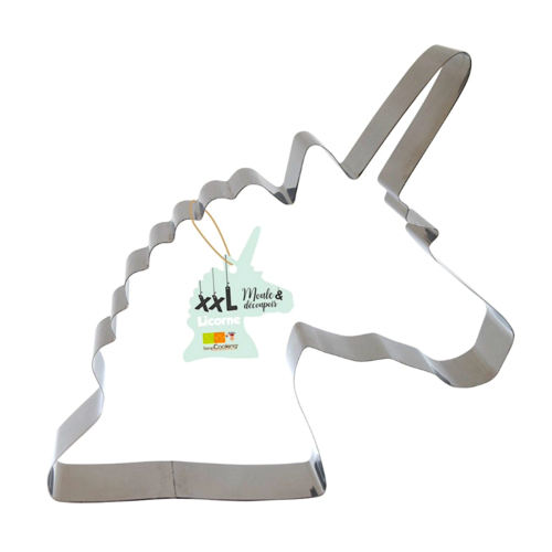 MOLDE DE ACERO SCRAPCOOKING - UNICORNIO XXL