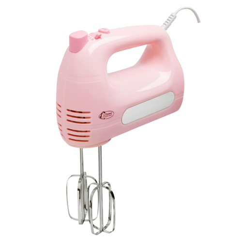 MEZCLADORA BATIDORA VARILLAS DE MANO ELECTRICA ROSA BESTRON 300 W PASTKOLOR