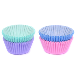 SET CAPSULAS MINI CUPCAKE "HOUSE OF MARIE" - TONOS PASTEL