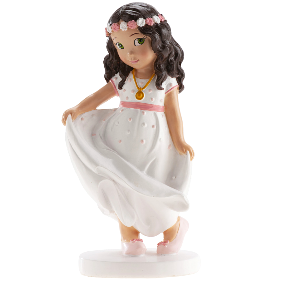 Figura tarta niña comunión