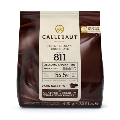 CALLETS DE CHOCOLATE NEGRO CALLEBAUT 400 G