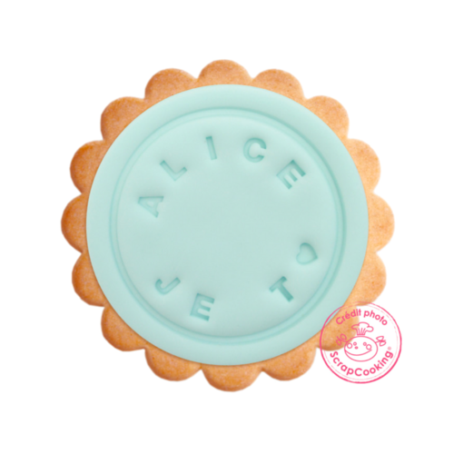 SELLO PARA GALLETAS PERSONALIZADAS - SCRAPCOOKING